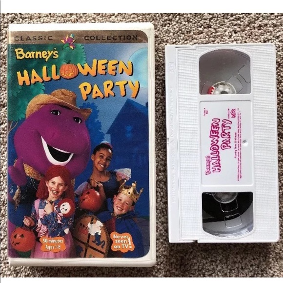 Classic Collection Barney Halloween Party VHS 1998 - Picture 2 of 8